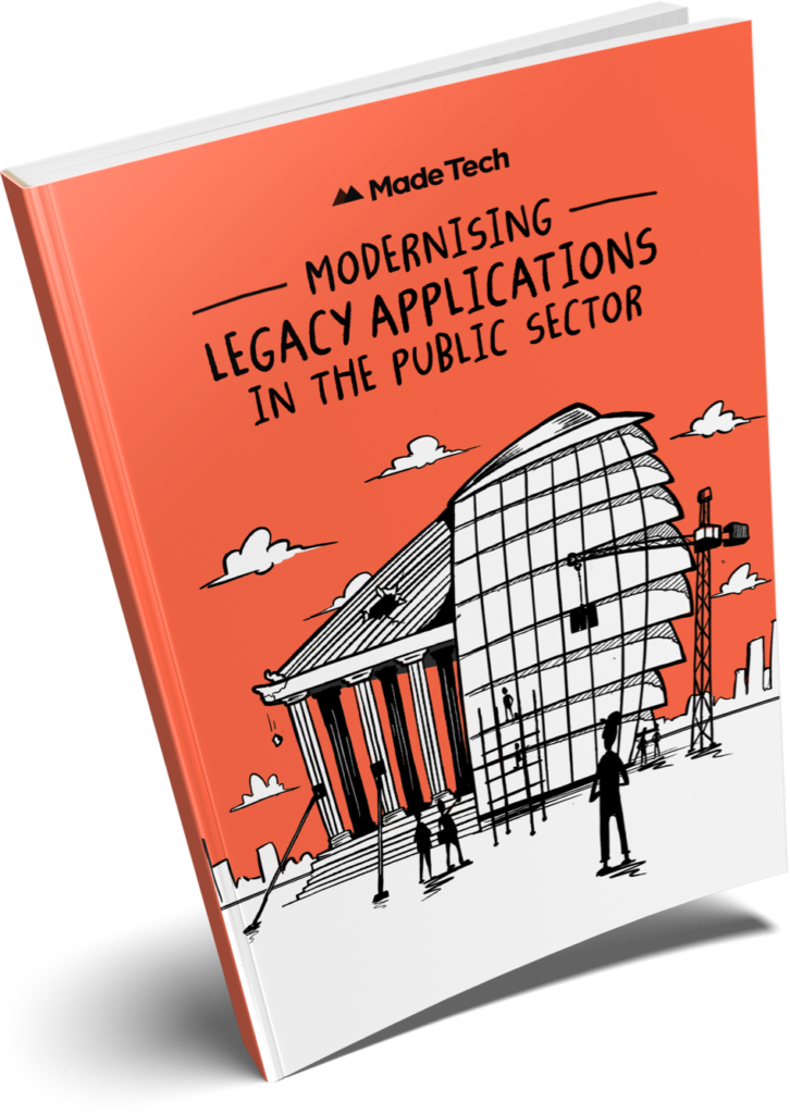Modernising Legacy Applications in the Public Sector book cover
